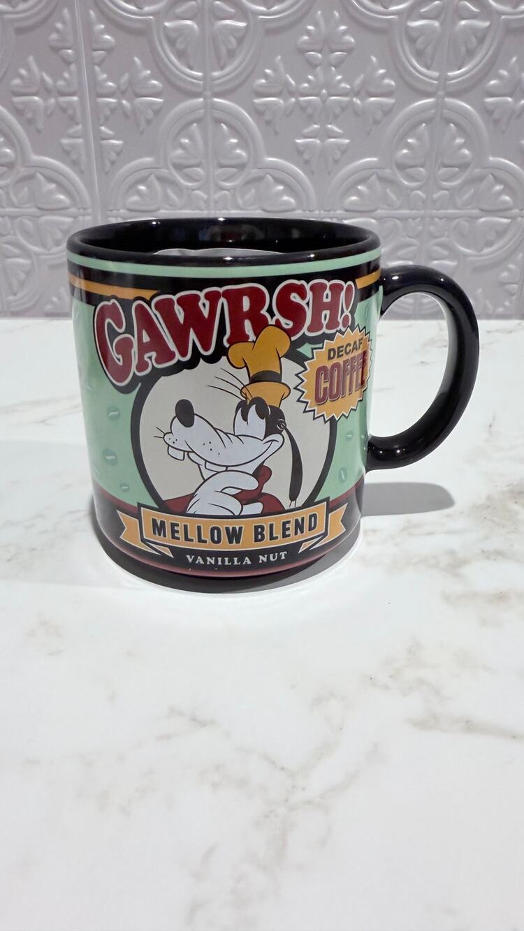 Disney Parks Goofy Gawrsh Decaf Coffee Mug 17 oz NEW
